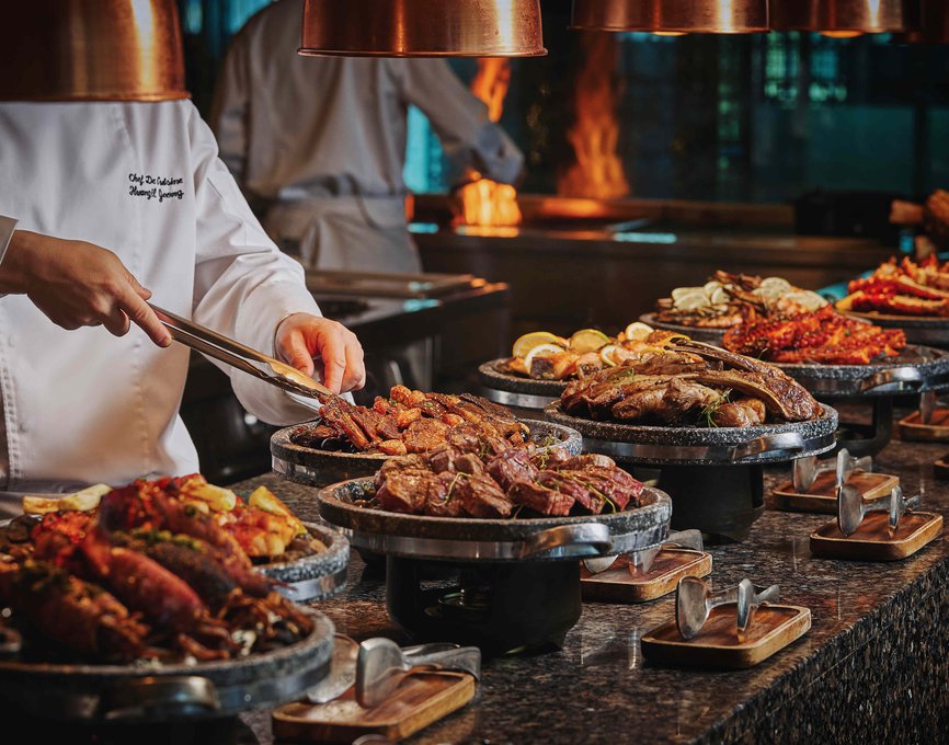 주말 런치 뷔페